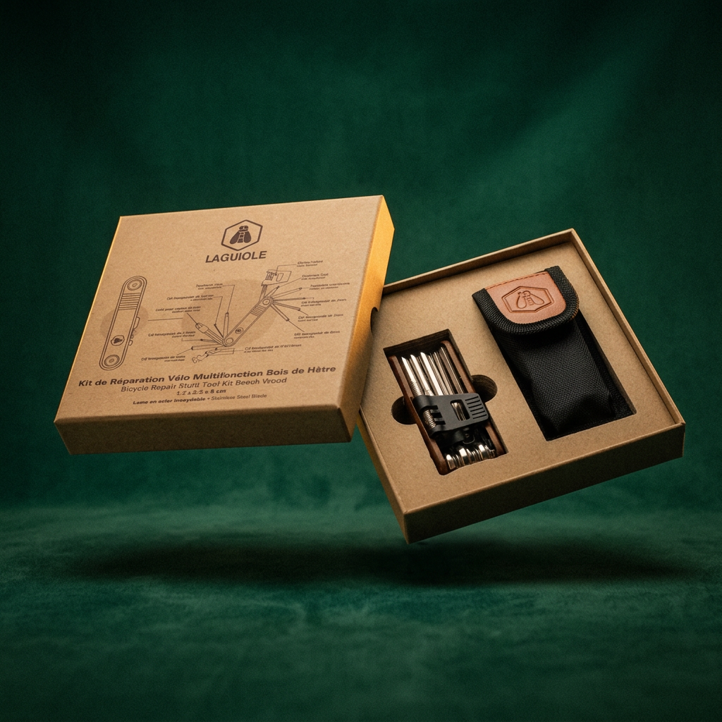 Laguiole multi-tool bike repair kit